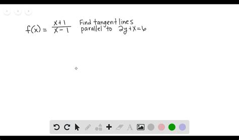 Solvedtangent Lines Find Equations Of The Tangent Lines To The Graph