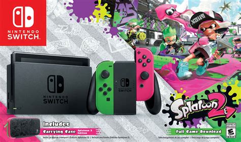 Walmart Exclusive Nintendo Switch Splatoon 2 Edition Bundle Hits Stores