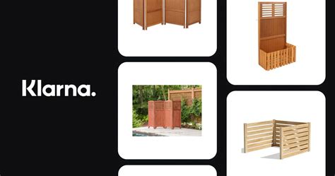 Outdoor wood privacy screen • Compare best prices