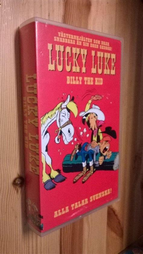 Lucky Luke Billy The Kid Vhs P Svenska K P P Tradera