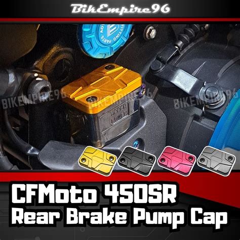 CFMoto 450SR Rear Brake Pump Cap Rear Brake Fluid Reservoir Covers