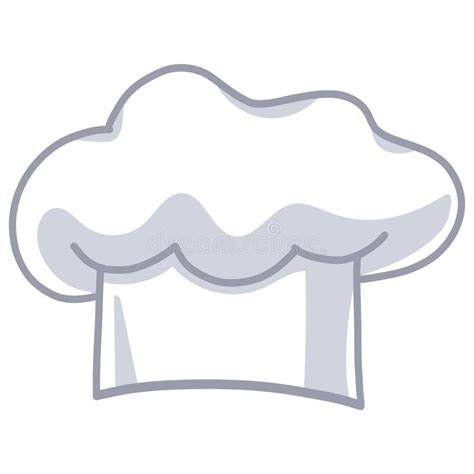 Chef Hat Cartoon Drawing Icon Vector Art Illustration Stock ...