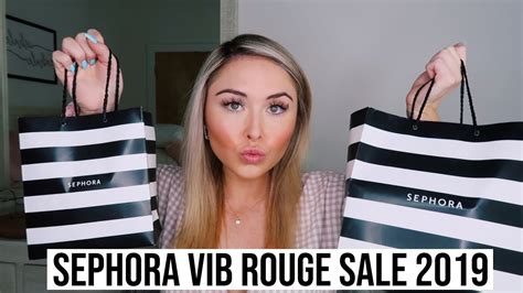 Huge Sephora Vib Sale Haul Spring Vib Sale Youtube