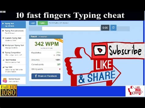 Typing Test Cheat Method 10fastfingers Typing Test Luka, 56% OFF