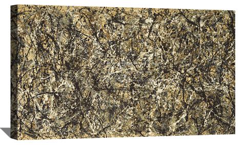 Jackson Pollock Painting Abstract Wall Art Number Framed Canvas Art