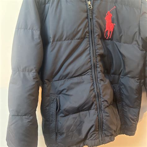 Vintage S Polo Ralph Lauren Puffer Jacket Size Depop