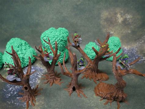 Dnd Terrain Trees Lost Adventures Dungeons And Dragons Etsy