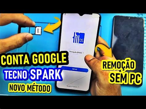 Como Remover A Conta Google Do Tecno Spark Passo A Passo Sem Pc P