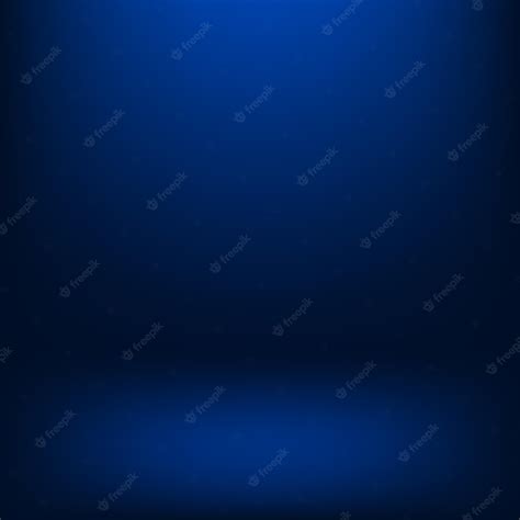 Синий градиентный студийный фон для студийного фона | Премиум векторы