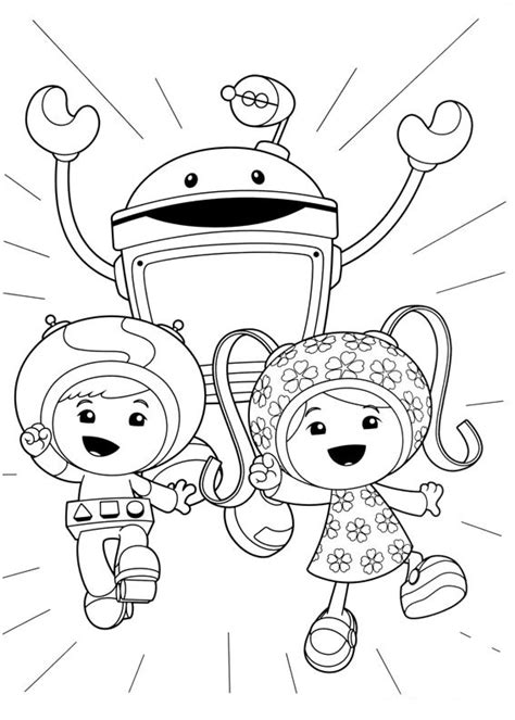 Umizoomi coloring page to download - Umizoomi Coloring Pages for Kids