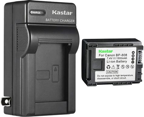 Amazon Kastar 1 Pack BP 808 BP808 Battery And AC Wall Charger