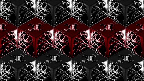 Cube Red Acid Liquid Pattern Motion Background Video Loop Vj Loops Farm