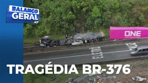 Trag Dia Br Motorista Da Carreta Que Causou Mortes Deve Ser