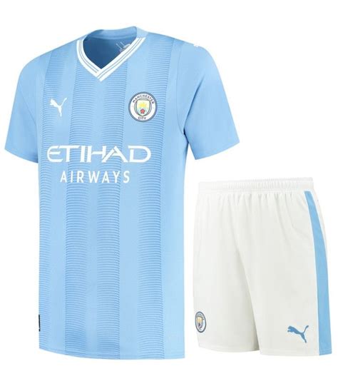 Ensemble Maillot Short Manchester City 2023 2024 Domicile