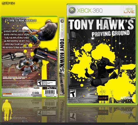 Viewing Full Size Tony Hawk S Proving Ground Box Cover