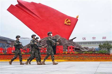 为祖国站好岗：武警陕西总队汉中支队坚守执勤战位 中华人民共和国国防部