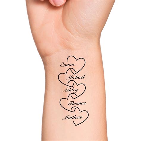 tattoos with grandkids names 5