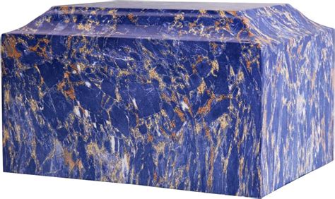 Amazon Makey S Blue Pattern Classic Cultured Marble Cremation Urn