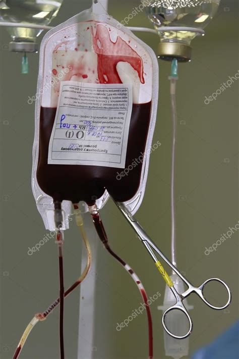 Blood Transfusion Stock Photo Vzmaze