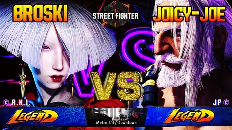 Street Fighter 6Broski A K I Vs Juicyjoy2000 J P Mastermind