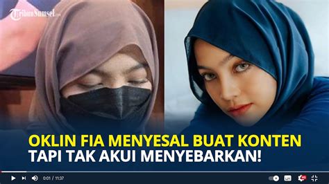 Oklin Fia Menyesal Buat Konten Jilat Es Krim Hingga Viral Di Medsos