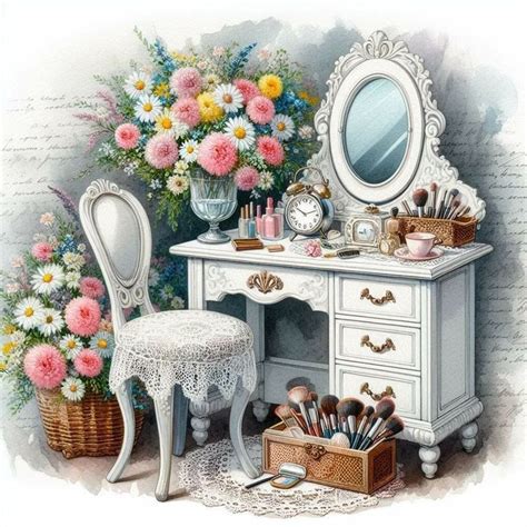 Pin De Atelier De Glori En Cottagecore En 2024 Ilustraciones Vintage