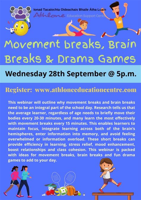 Lc22 115a Movement Breaks Brain Breaks And Drama Games Primary Welcome