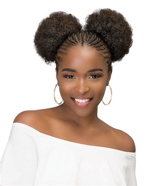 Easy Modern Afri Puff Sryles Cute Curly Hairstyles Braided Hairstyles Curly Hair Styles