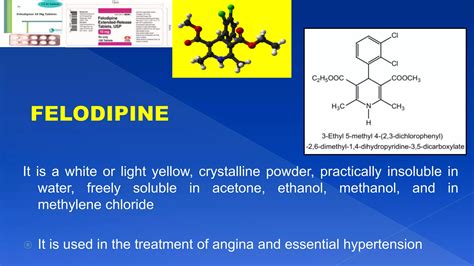 Calcium Channel Blockers Medicinal Chemistry For Bpharm Ppt