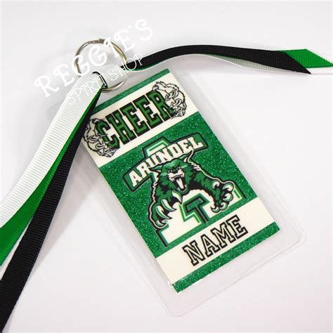 Personalized Cheer Bag Tags Custom Cheerleading Bag Tags Etsy