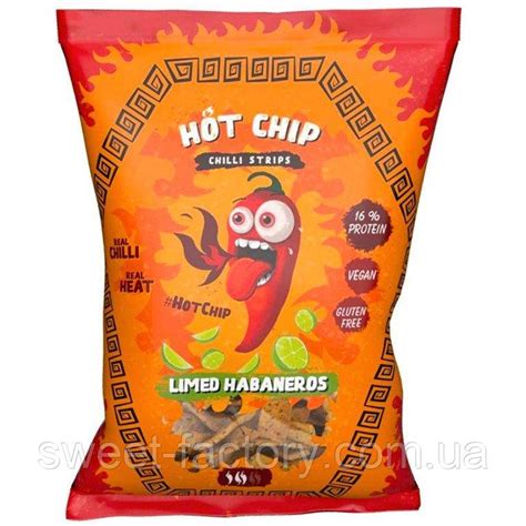 Купити Сухарики Hot Chip Chilli Strips Limed Habaneros g ціна Prom ua ID