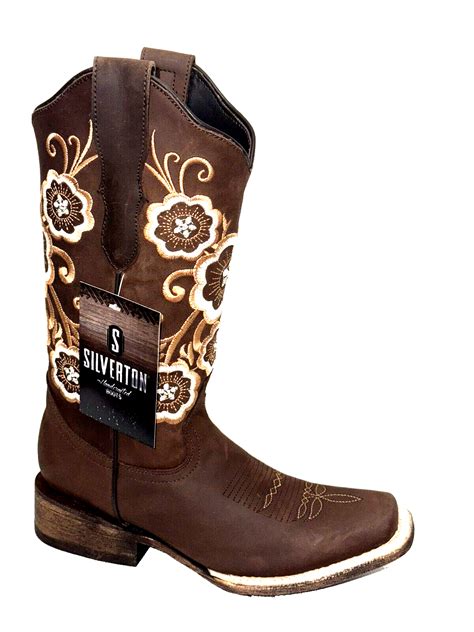 Botas Vaqueras De Mujer Linda Choco 701 Sz 5 6 7 8 9 10 EBay