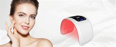 Beuwe Red Light For Face Colors Led Facial Mask Light Red Face Light