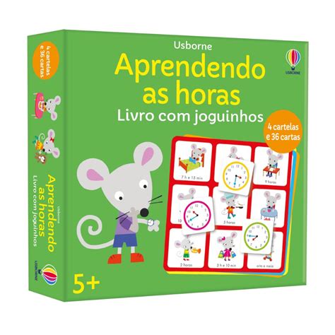 Livro Aprendendo As Horas Livro Joguinhos Shopping Eldorado