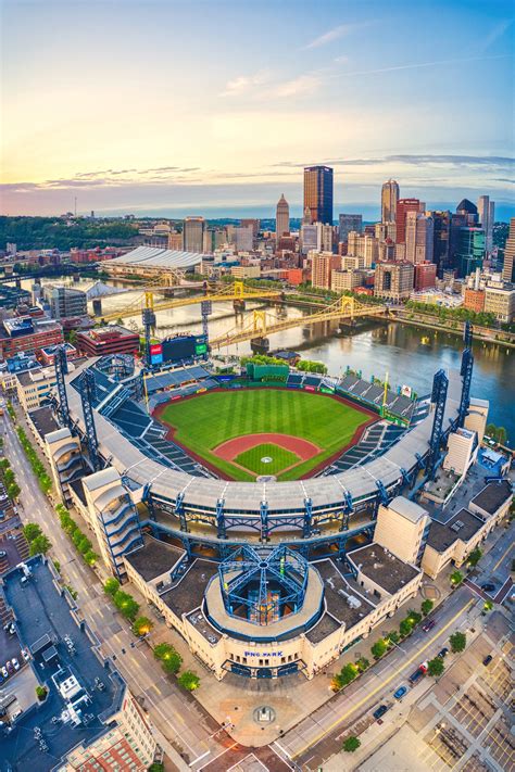 Photo of PNC Park and Pittsburgh Skyline Pittsburgh Pirates | Etsy