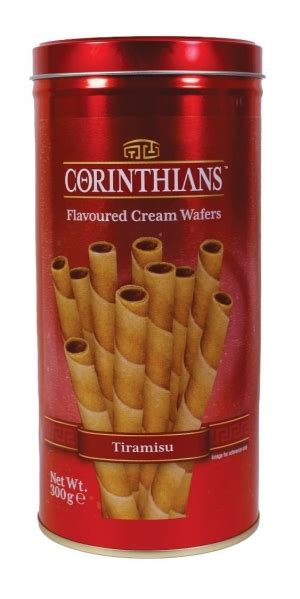 Bánh quế Corinthians nhân kem vị Tiramisu 300g - Hưng Thịnh Phát Food