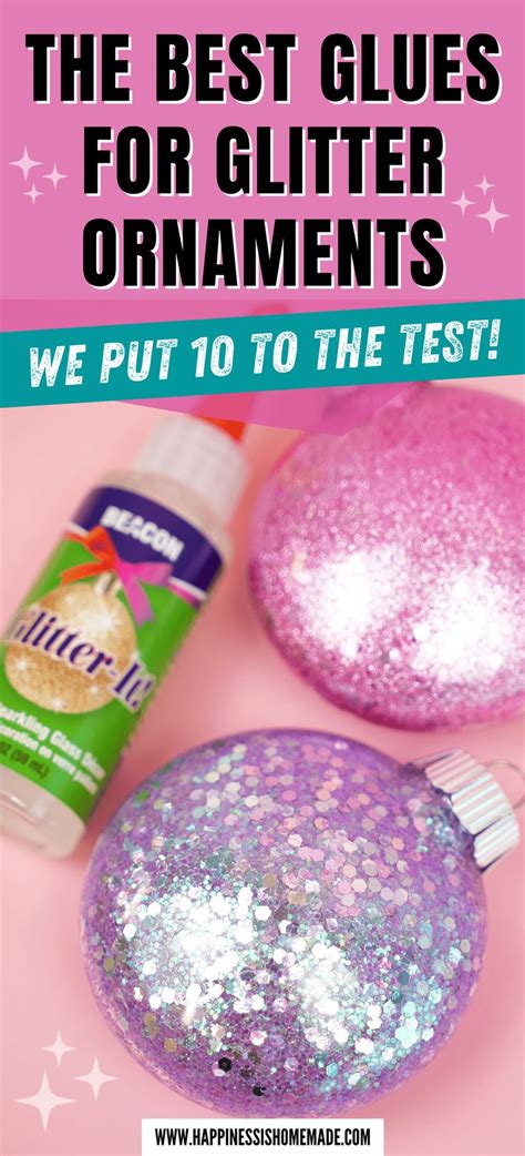 The Best Glues For Glitter Ornaments We Put To The Test