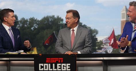 Nick Saban Drops Expletive On Espns College Gameday