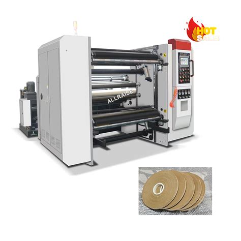 Automatic Kraft Paper Cutting Roll To Sheet Cutter Rewinder Slitter