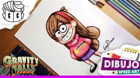 DIBUJO SPEED DRAWING MABEL Gravity Falls Colors Final How To Draw