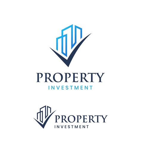 Building City Real Estate Logo Element Realty Property Investment Logo