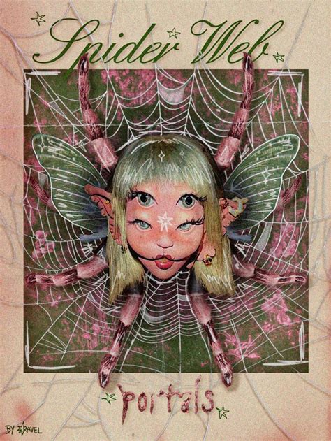 Spider Web Melanie Martinez Drawings Melanie Martinez Graphic Poster