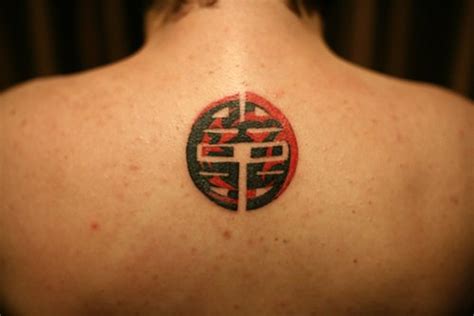 Red And Black Chinese Symbol Tattoo Tattooimagesbiz