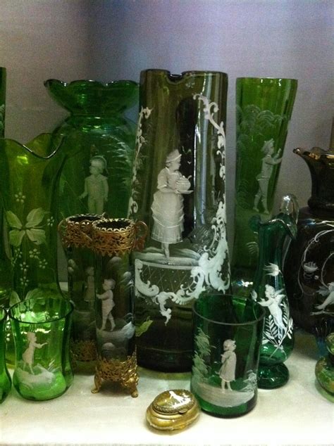 More Pieces From My Mary Gregory Glass Collection Collectors Weekly