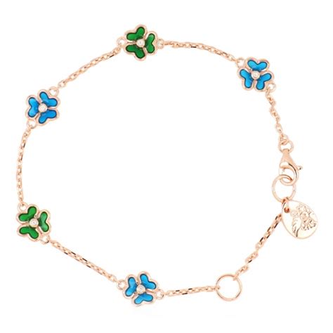 Tsars Collection Tamara Romantic Garden Bracelet Handmade In Swiss