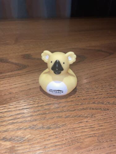 Limited Edition 2 Outback Steakhouse Exclusive Koala Bear Rubber Duck