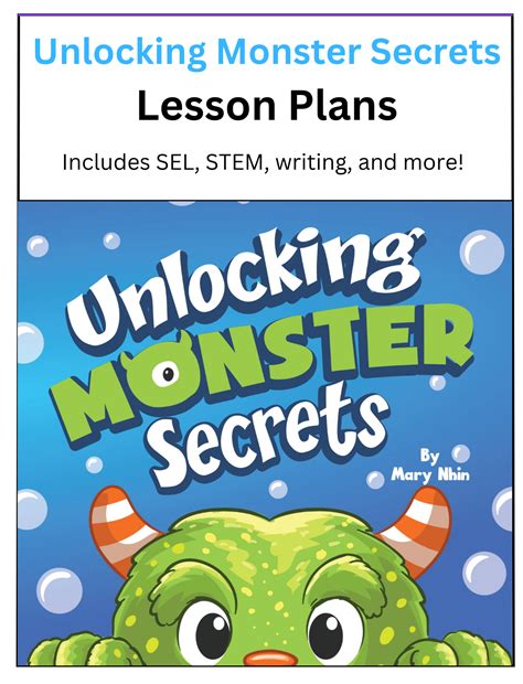 Unlocking Monster Secrets Lesson Plans – Ninja Life Hacks - Growth Mindset