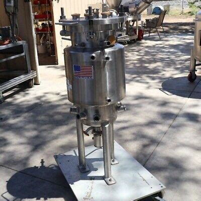 Liter L Ss Jacketed Reactor Precision Stainless Vacuum Psi