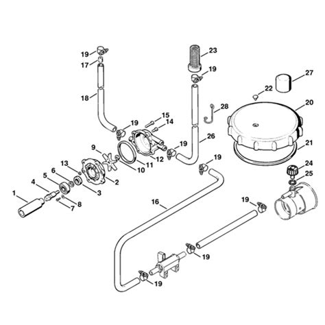 Pressure Pump Assembly For Stihl SR 5600 Mistblower L S Engineers