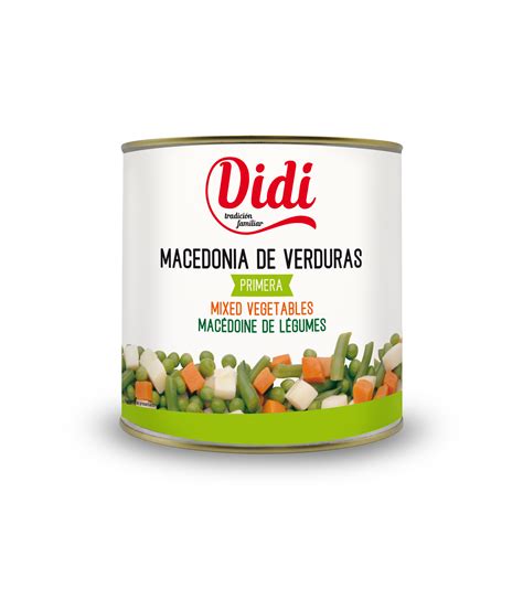 Macedonia De Verduras 3kg Nacional Dinova Alimentos SL